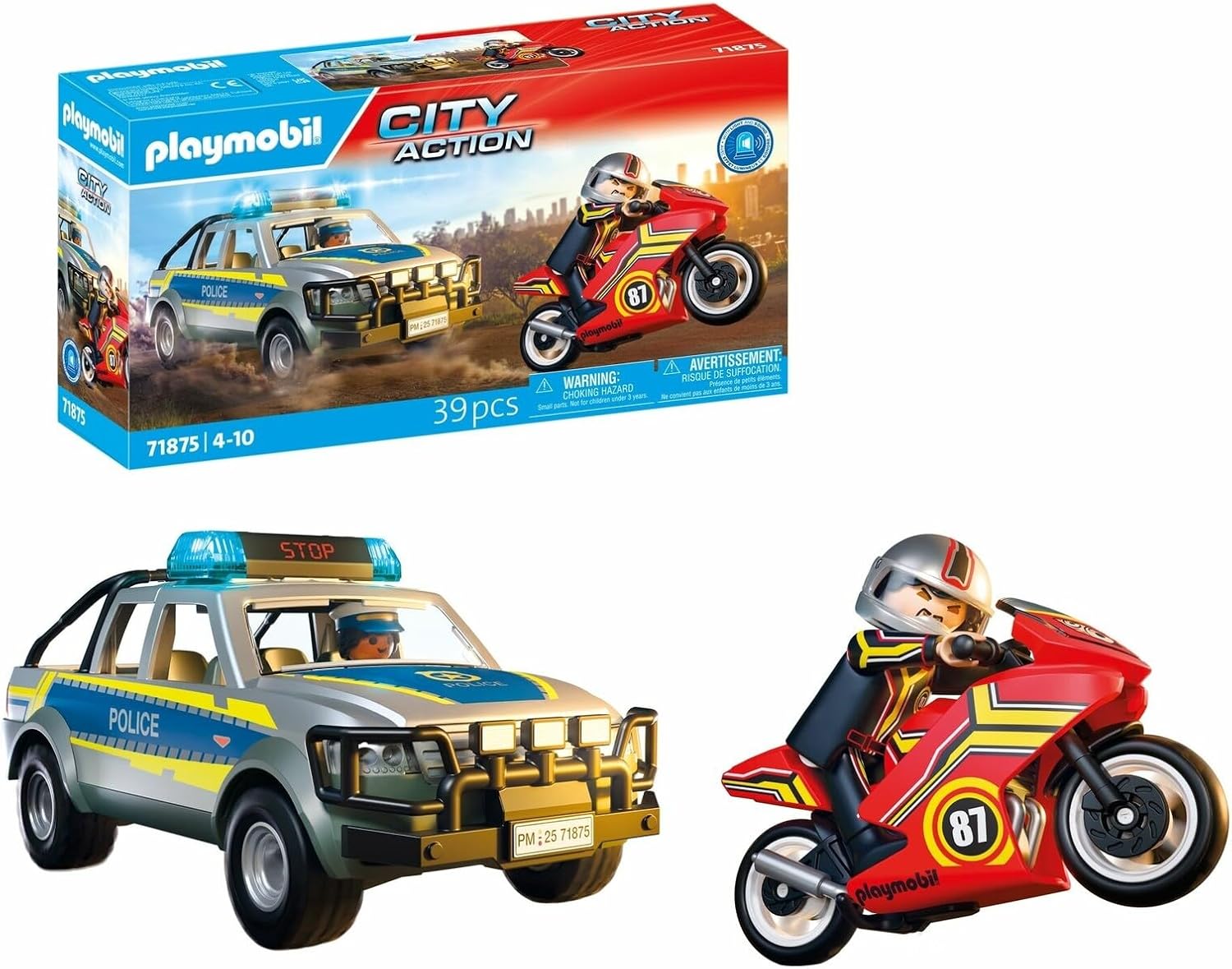 Playmobil Police Pick-up chase