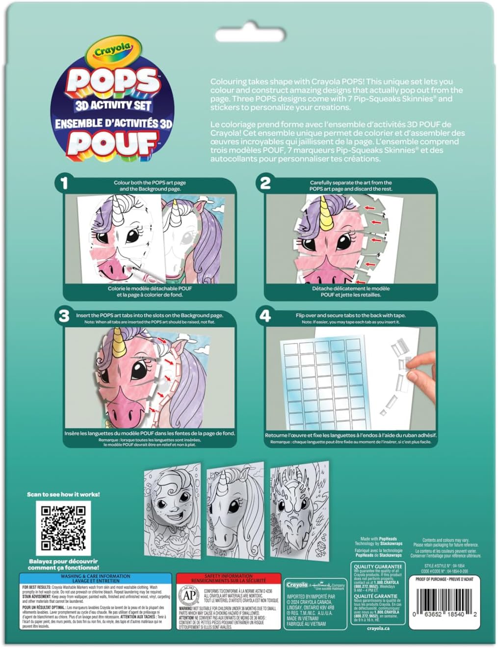 Crayola Pops 3D Activity Set - Mystical