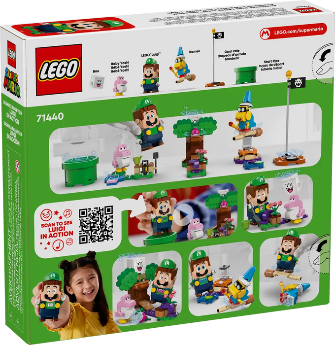 Lego Adventures with Interactive LEGO® Luigi™ (71440)