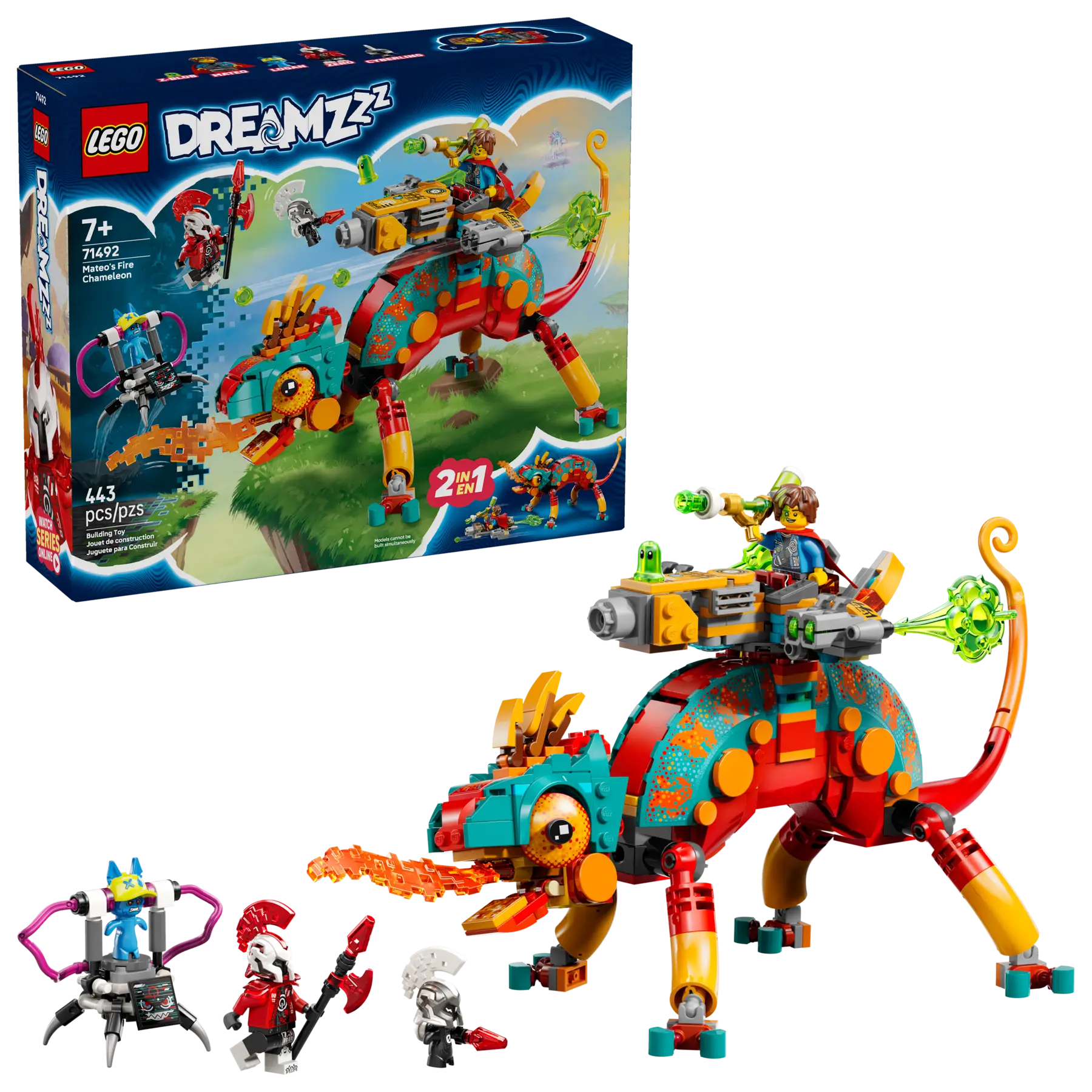 Lego Mateo's Fire Chameleon (71492)