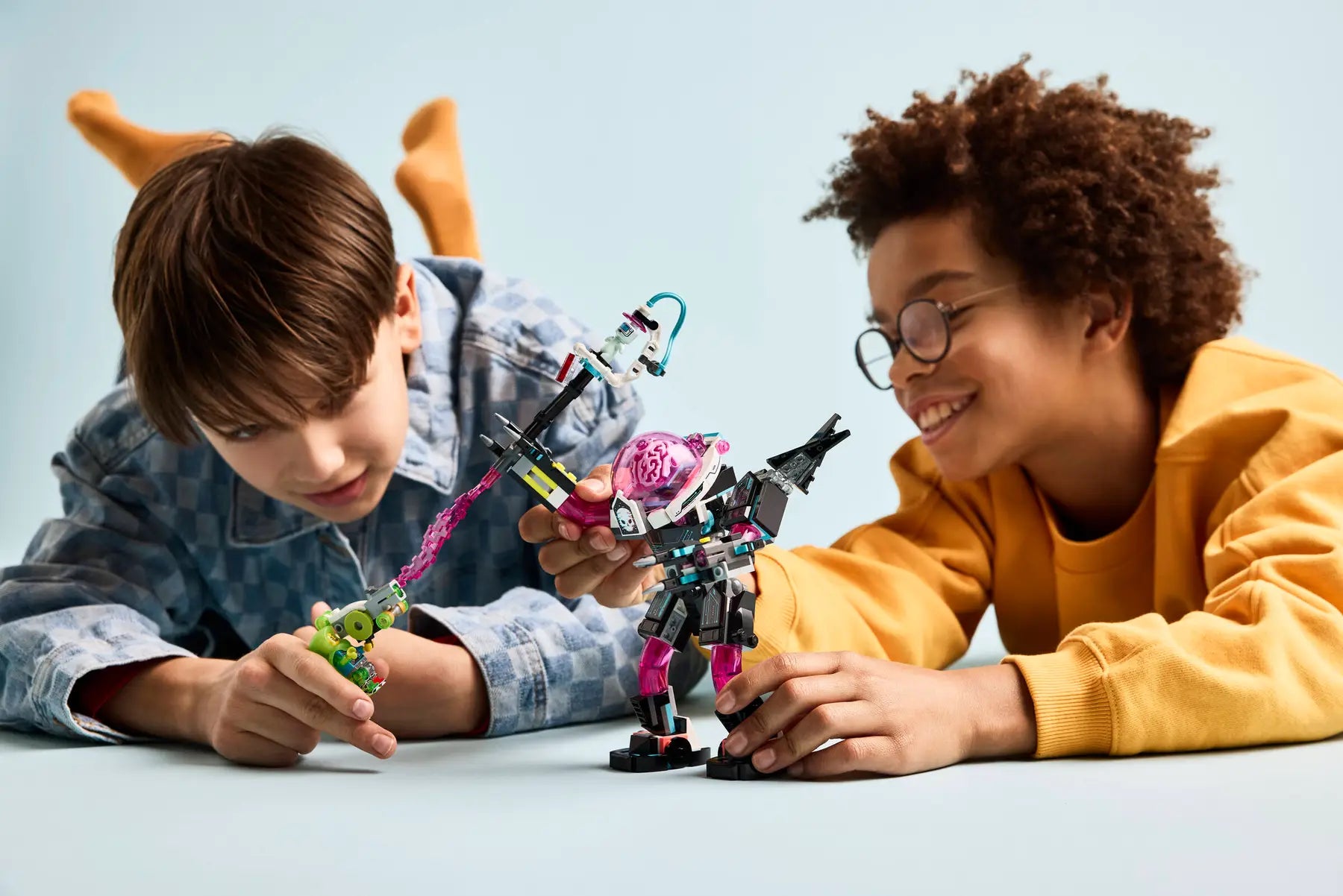 Lego Mateo vs. Cyber Brain Mech (71495)