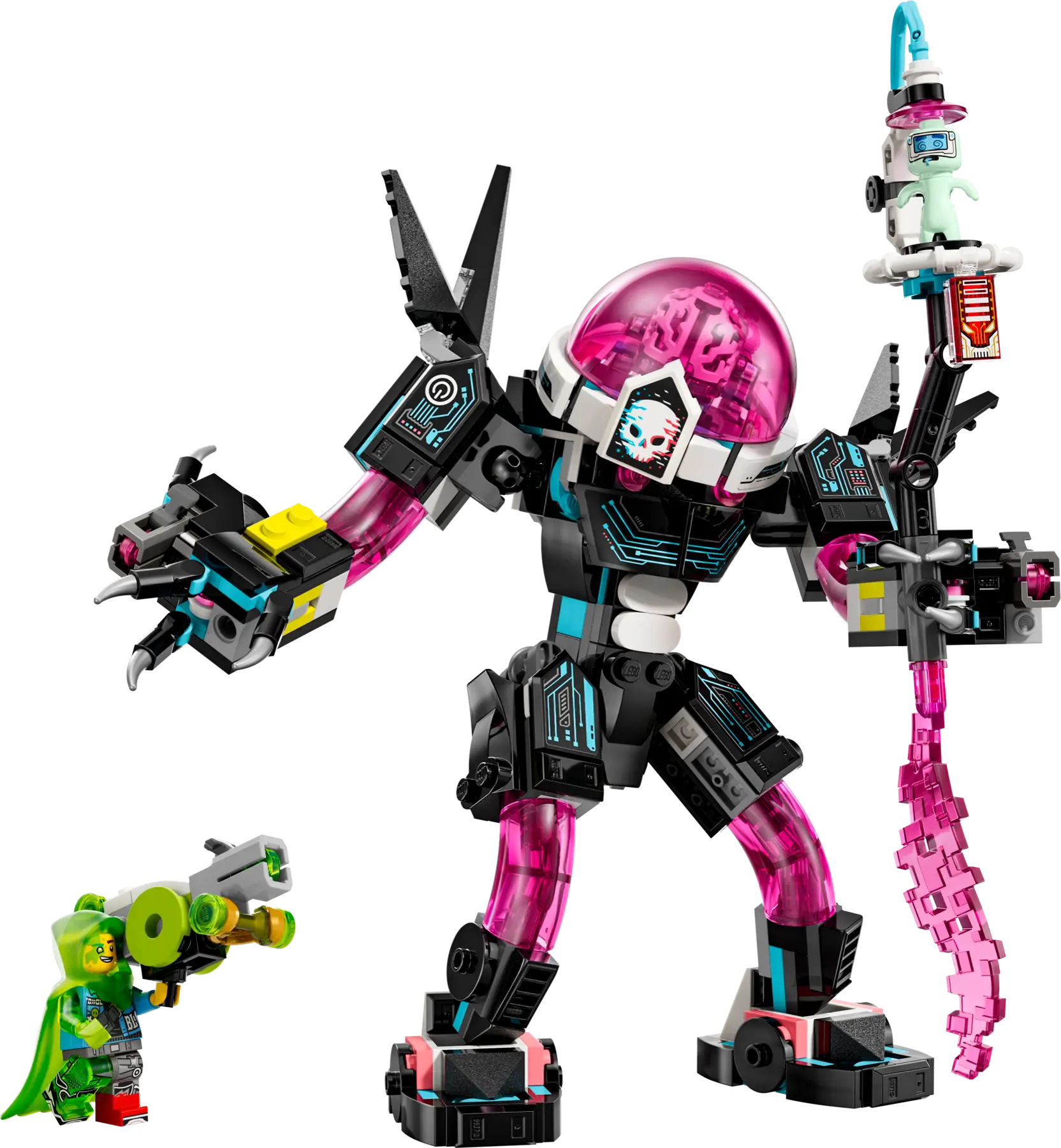 Lego Mateo vs. Cyber Brain Mech (71495)