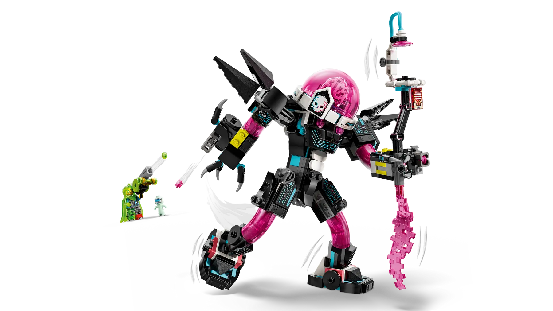 Lego Mateo vs. Cyber Brain Mech (71495)