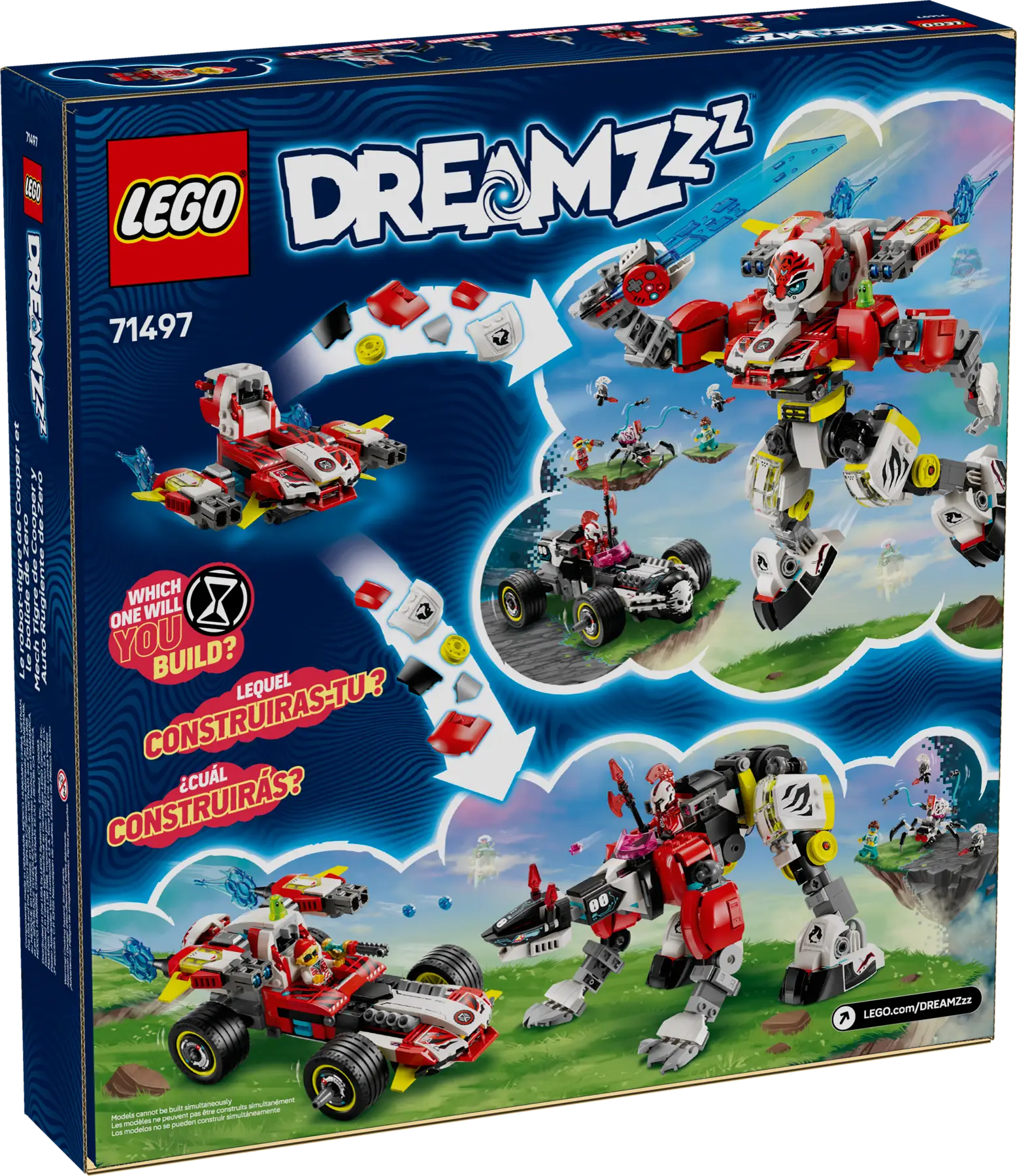Lego Cooper's Tiger Mech & Zero's.. (71497)