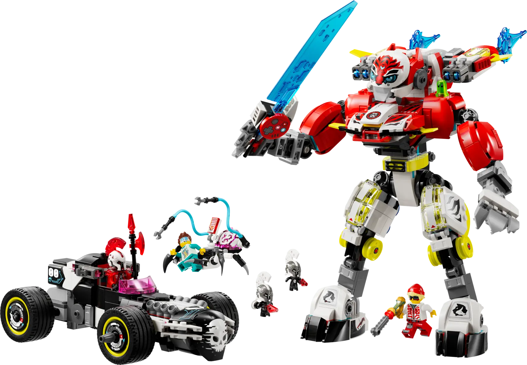 Lego Cooper's Tiger Mech & Zero's.. (71497)