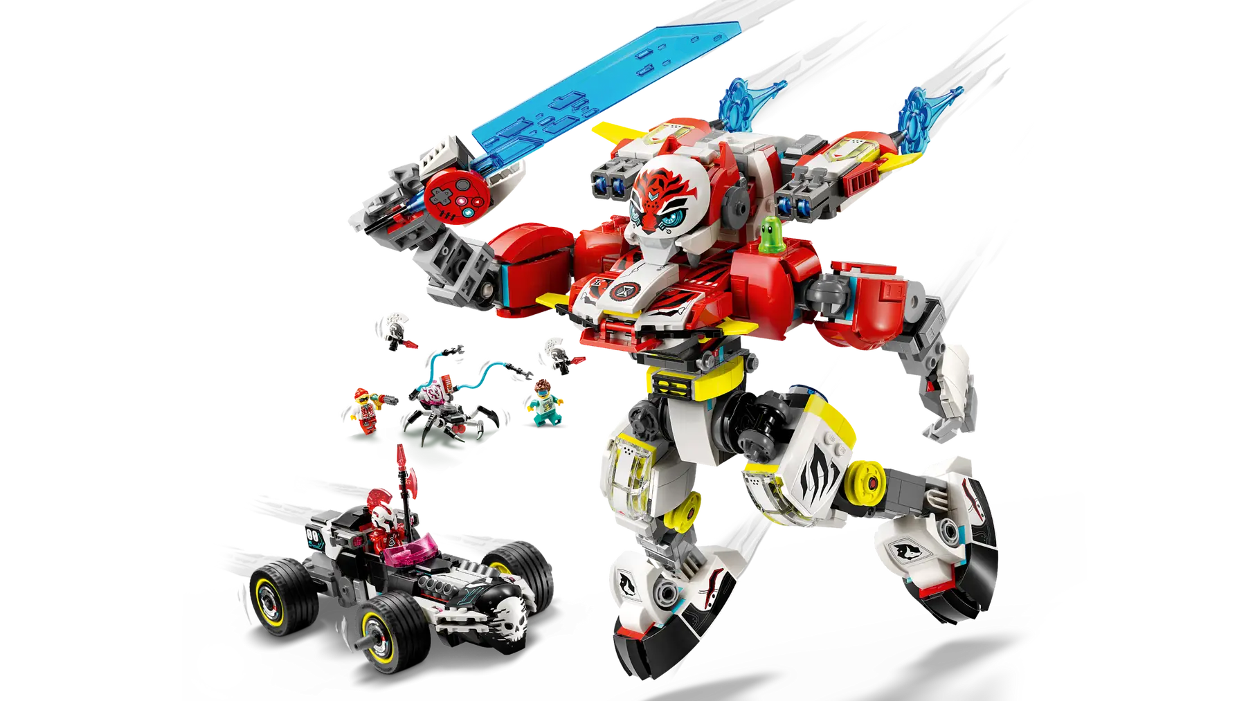 Lego Cooper's Tiger Mech & Zero's.. (71497)