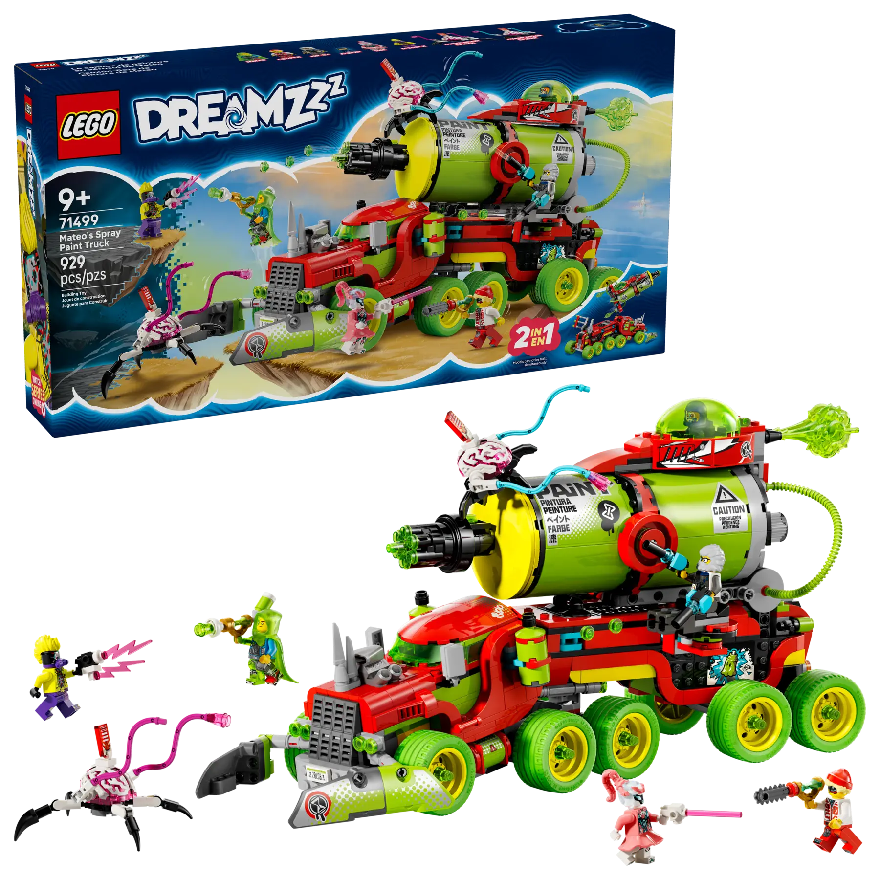 Lego Mateo's Spray Paint Truck (71499)