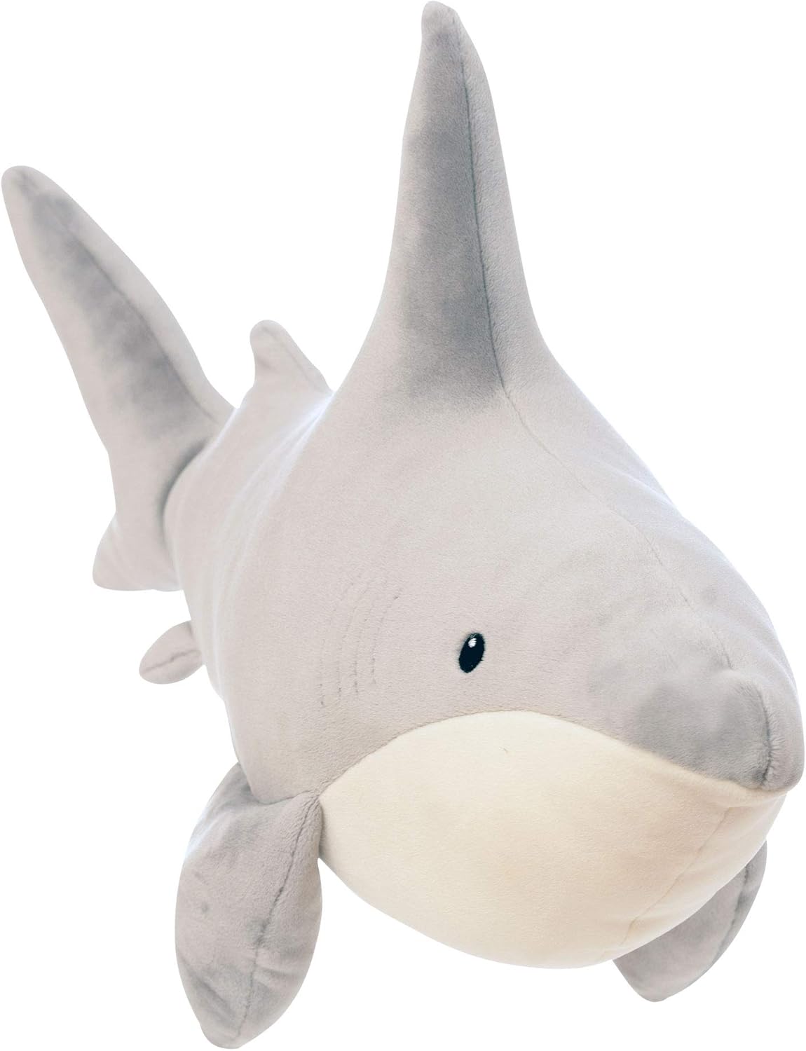 Manhattan Toy Snarky Sharky Velveteen Shark 16" – Ultra-Soft Stuffed Shark Plush
