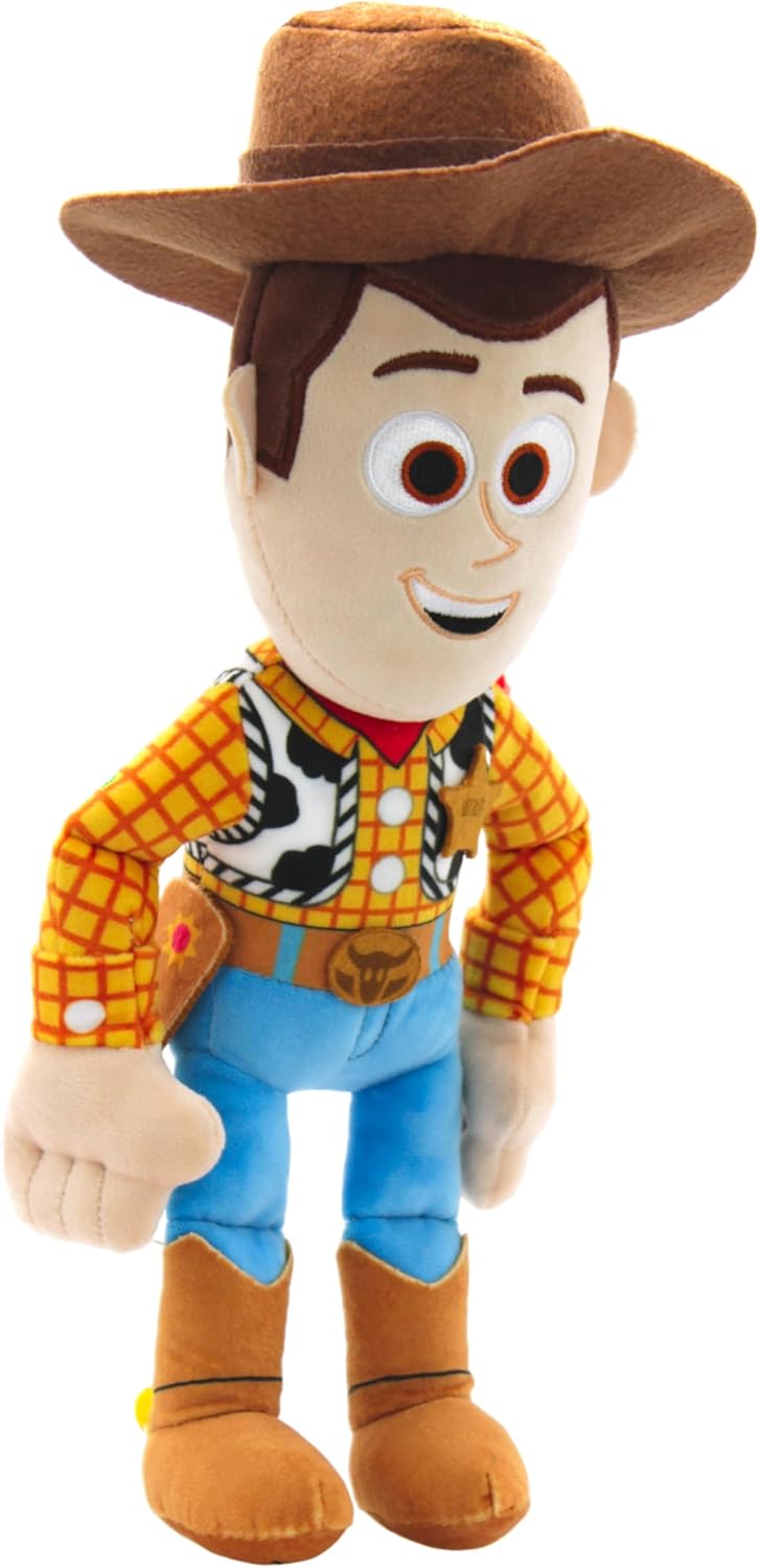 Disney Pixar Toy Story Woody Medium Plush – 12" Official Stuffed Cowboy Doll