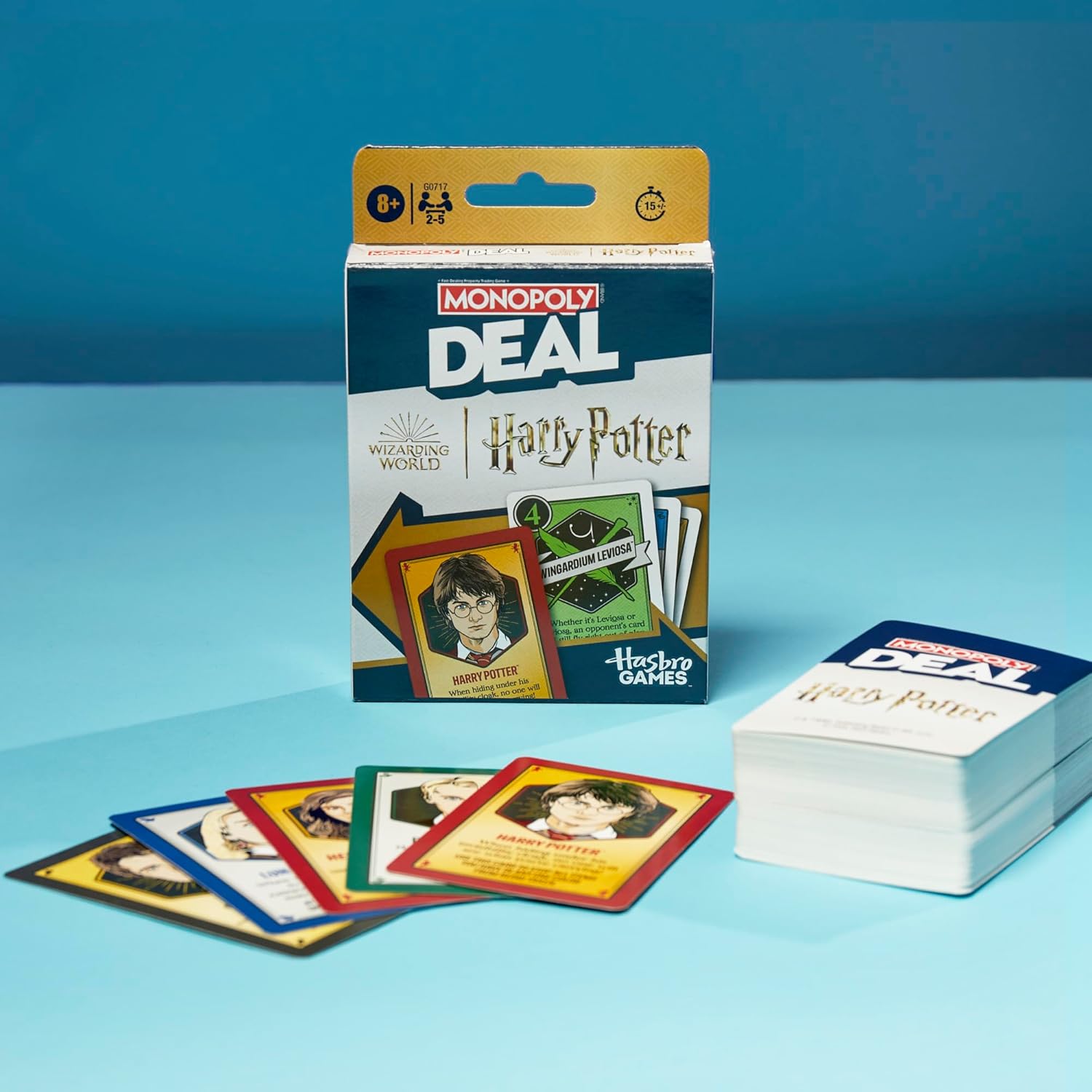 Monopoly Deal Harry Potter Card Game – Wizarding World Fast-Play Card Game (Ages 8+, 2–5 Players)