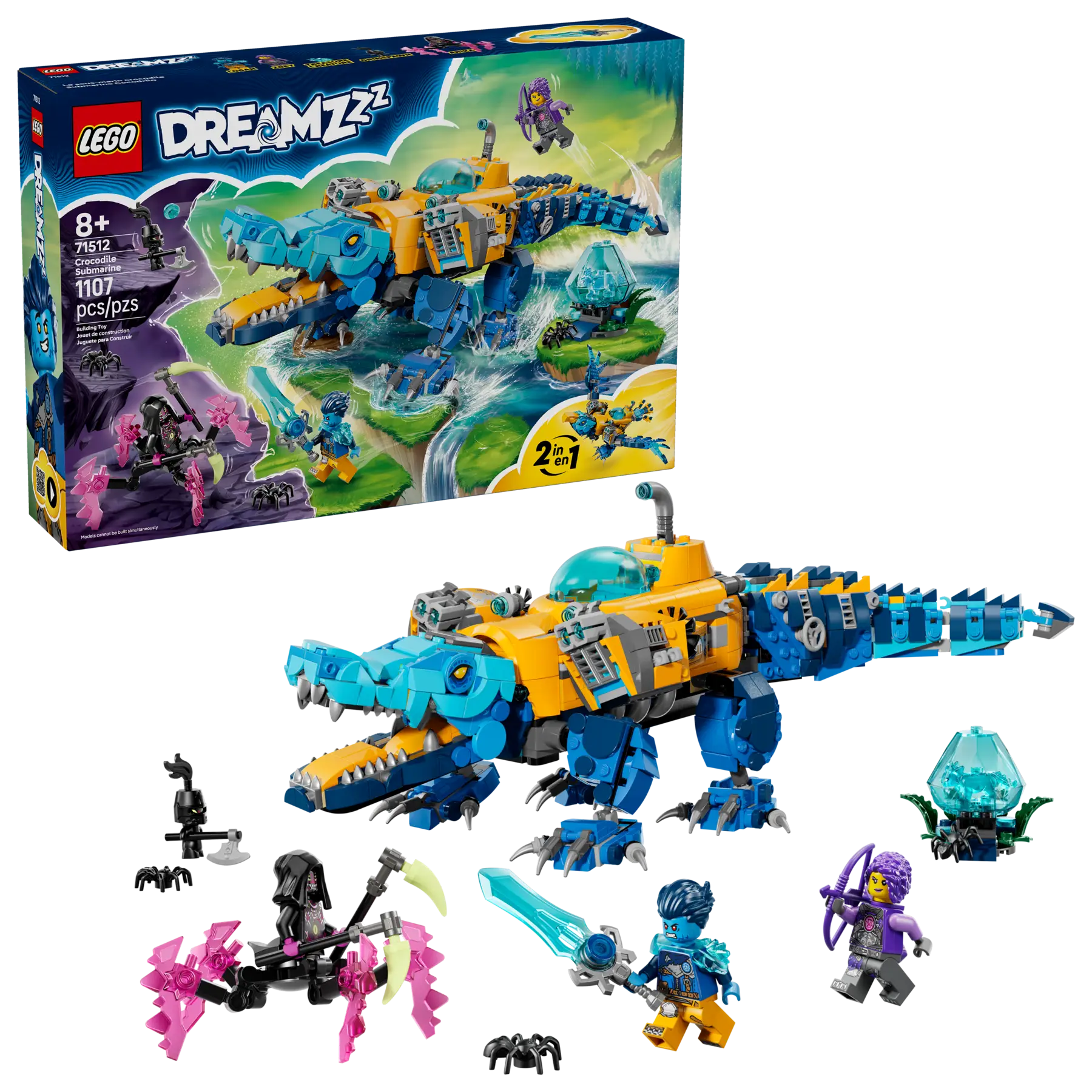 Lego Crocodile Submarine  (71512)