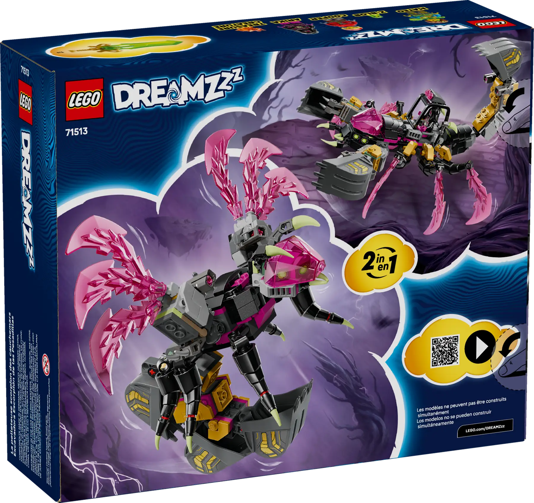 Lego Nightmare Scorpion Digger  (71513)