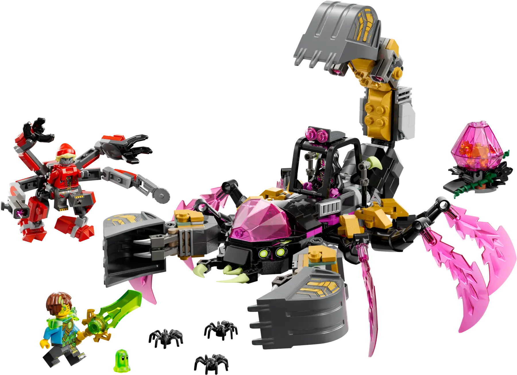 Lego Nightmare Scorpion Digger  (71513)