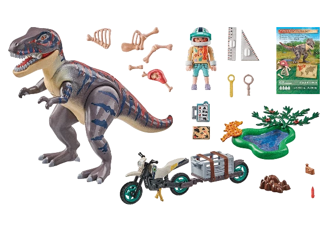 Playmobil T-Rex trace and tracker