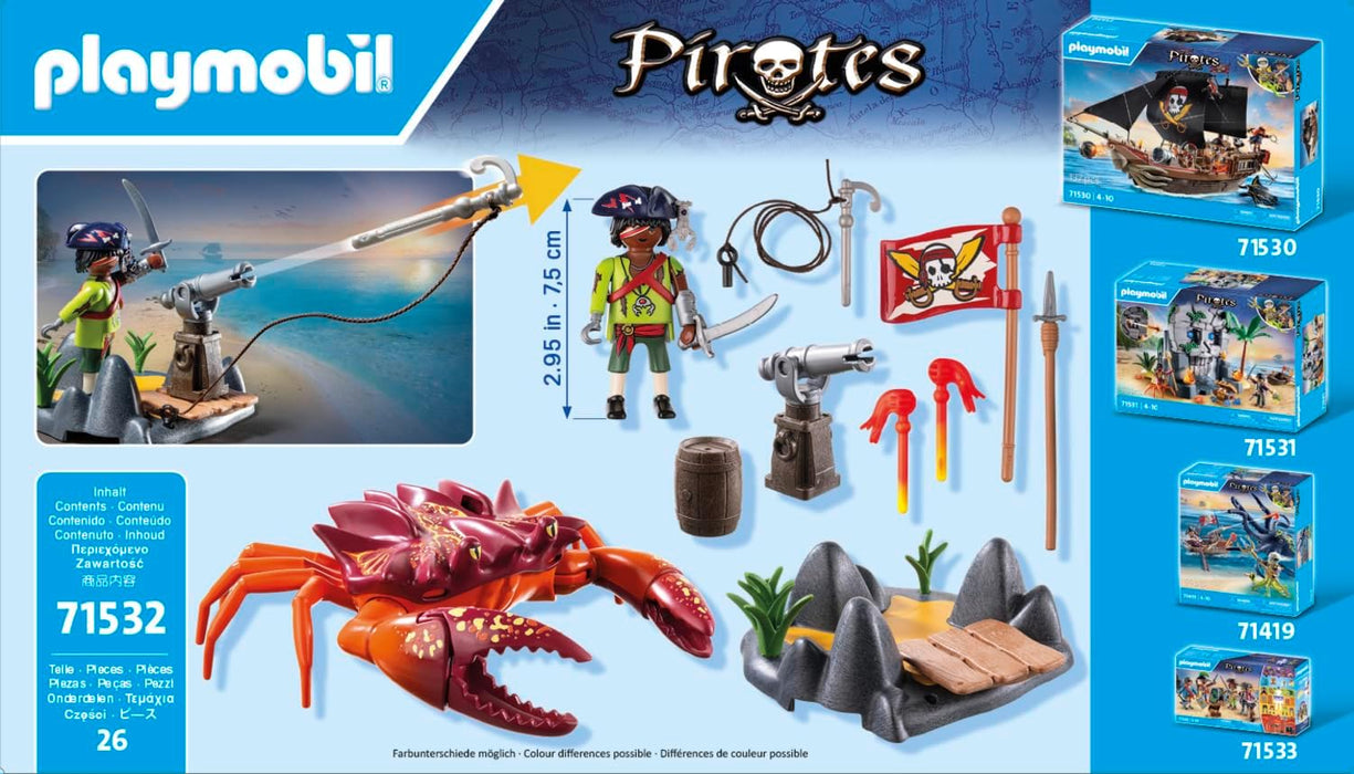 Playmobil Battle with the Giant Crab