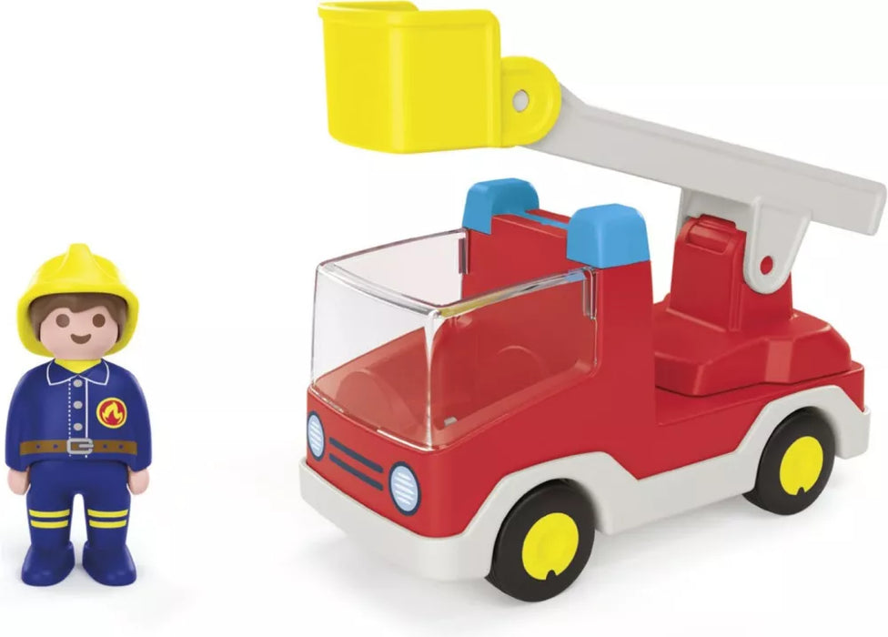 Playmobil 1.2.3 Ladder Unit Fire Truck