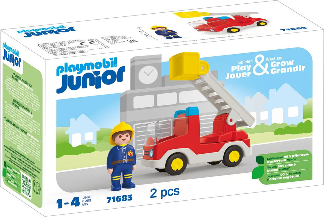 Playmobil 1.2.3 Ladder Unit Fire Truck