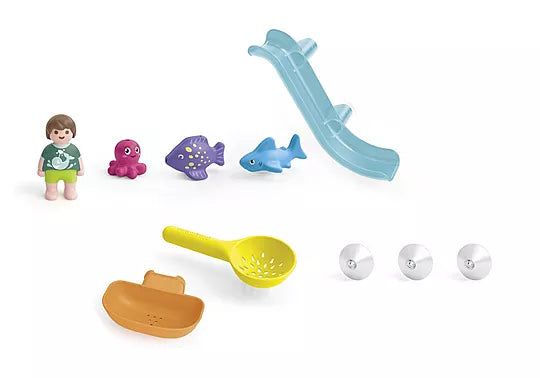 Water Slide with Sea Animals