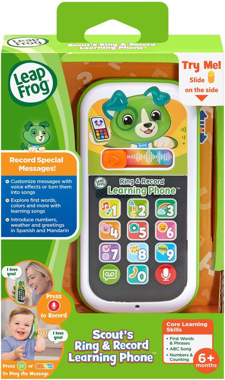 LeapFrog Scout's Ring & Record Learning Phone