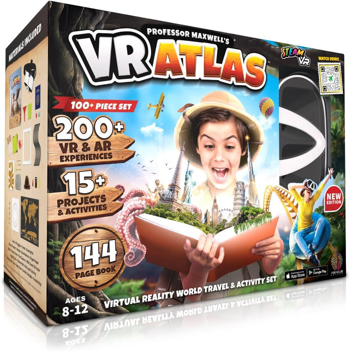 Professor Maxwell’s VR Atlas 2.0