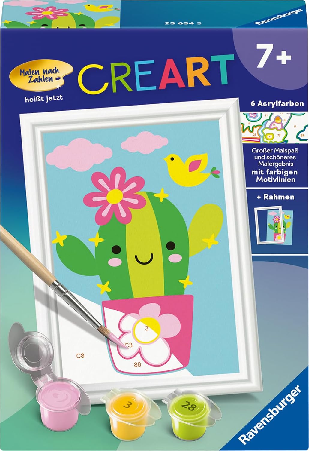 CreArt: Little Cactus 8x12cm