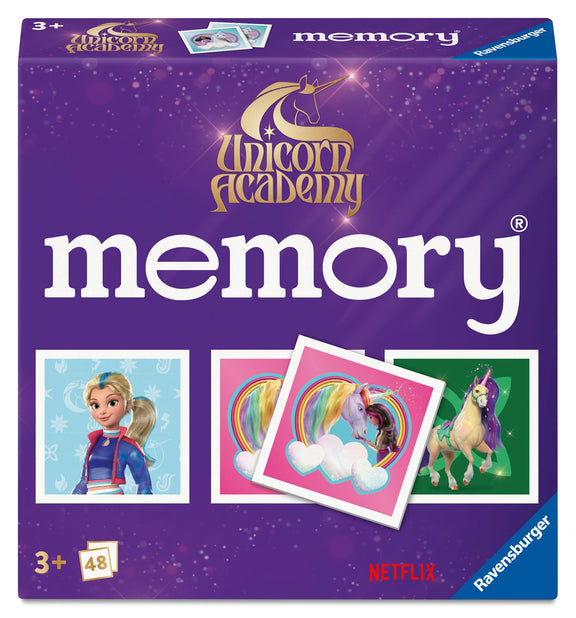 Ravensburger memory® Unicorn Academy – Kids Matching Memory Card Game (Ages 3+)