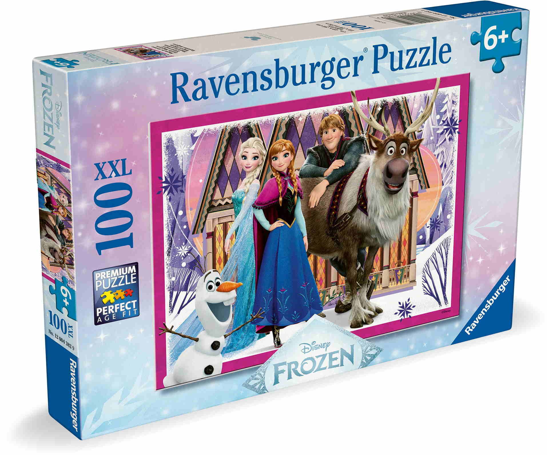 Ravensburger Disney Frozen 100-Piece XXL Jigsaw Puzzle – Large Piece Kids Puzzle (Ages 6+)