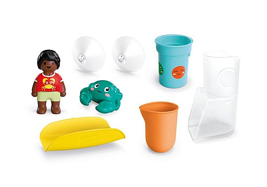 Playmobil JUNIOR AQUA: Pour and Play Water Tank with Slide