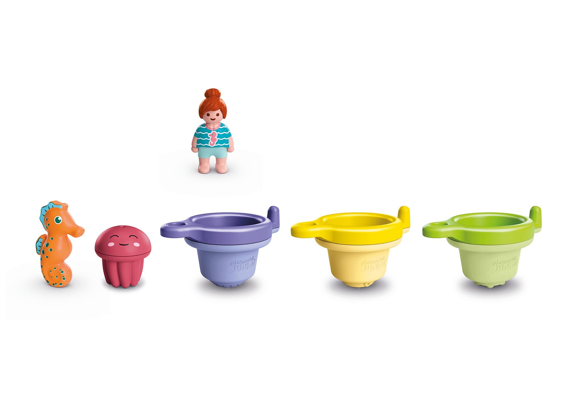 Playmobil JUNIOR AQUA: Floating Cups with Water Fun