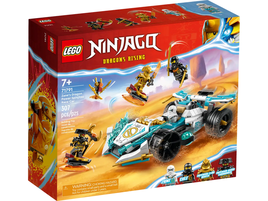 Lego Ninjago Zane’s Dragon Power Spinjitzu Race Car (71791)