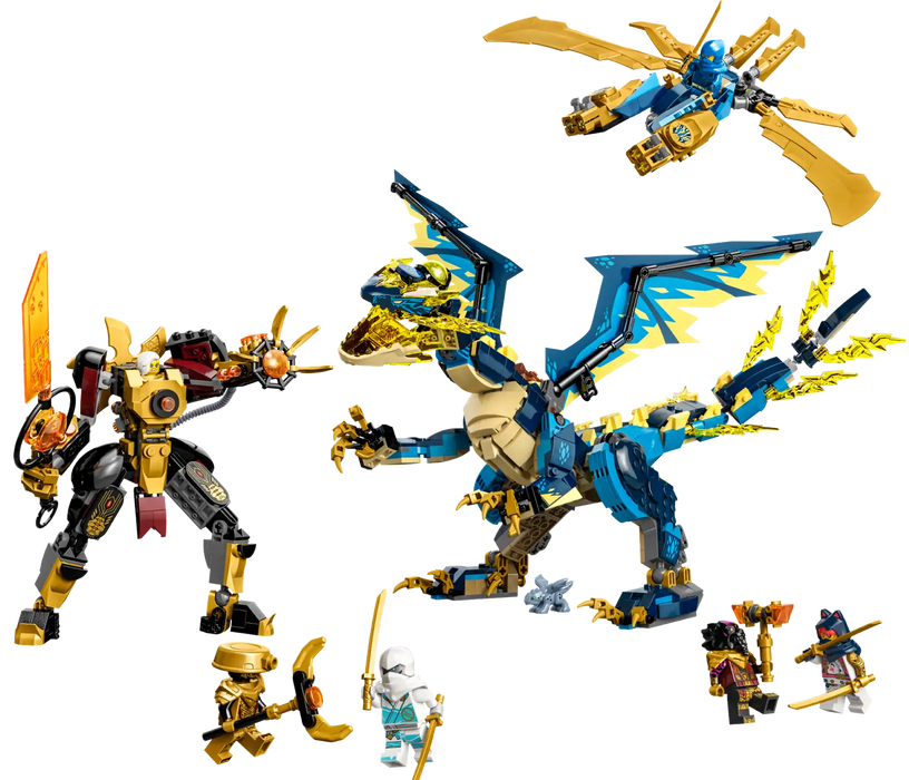 Lego Ninjago Elemental Dragon vs. The Empress Mech (71796)