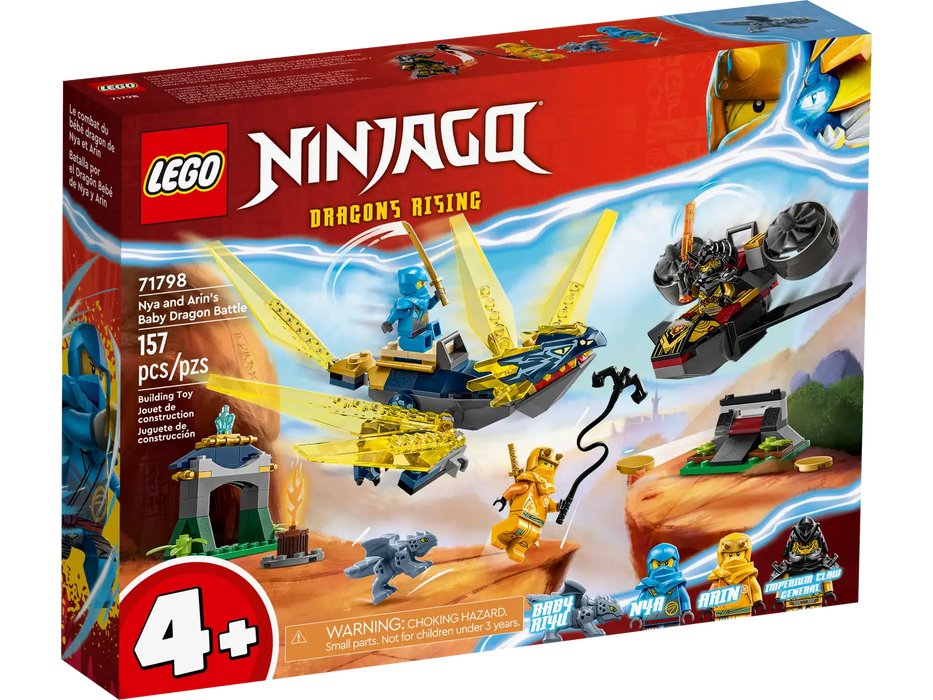 Lego Ninjago Nya and Arin's Baby Dragon Battle (71798)