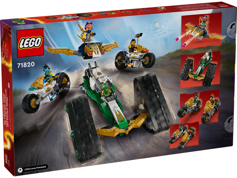 Lego Ninja Team Combo Vehicle  (71820)