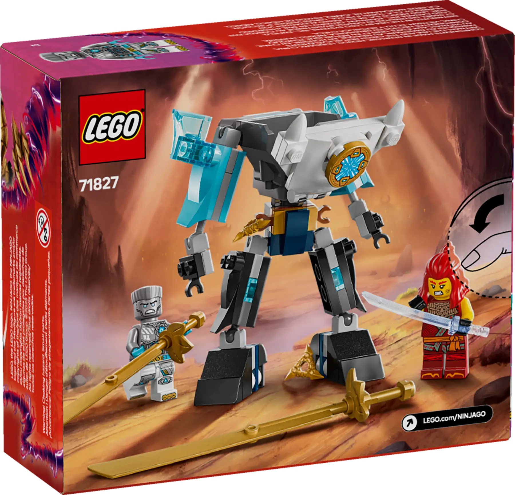 Lego Zane's Battle Suit Mech (71827)
