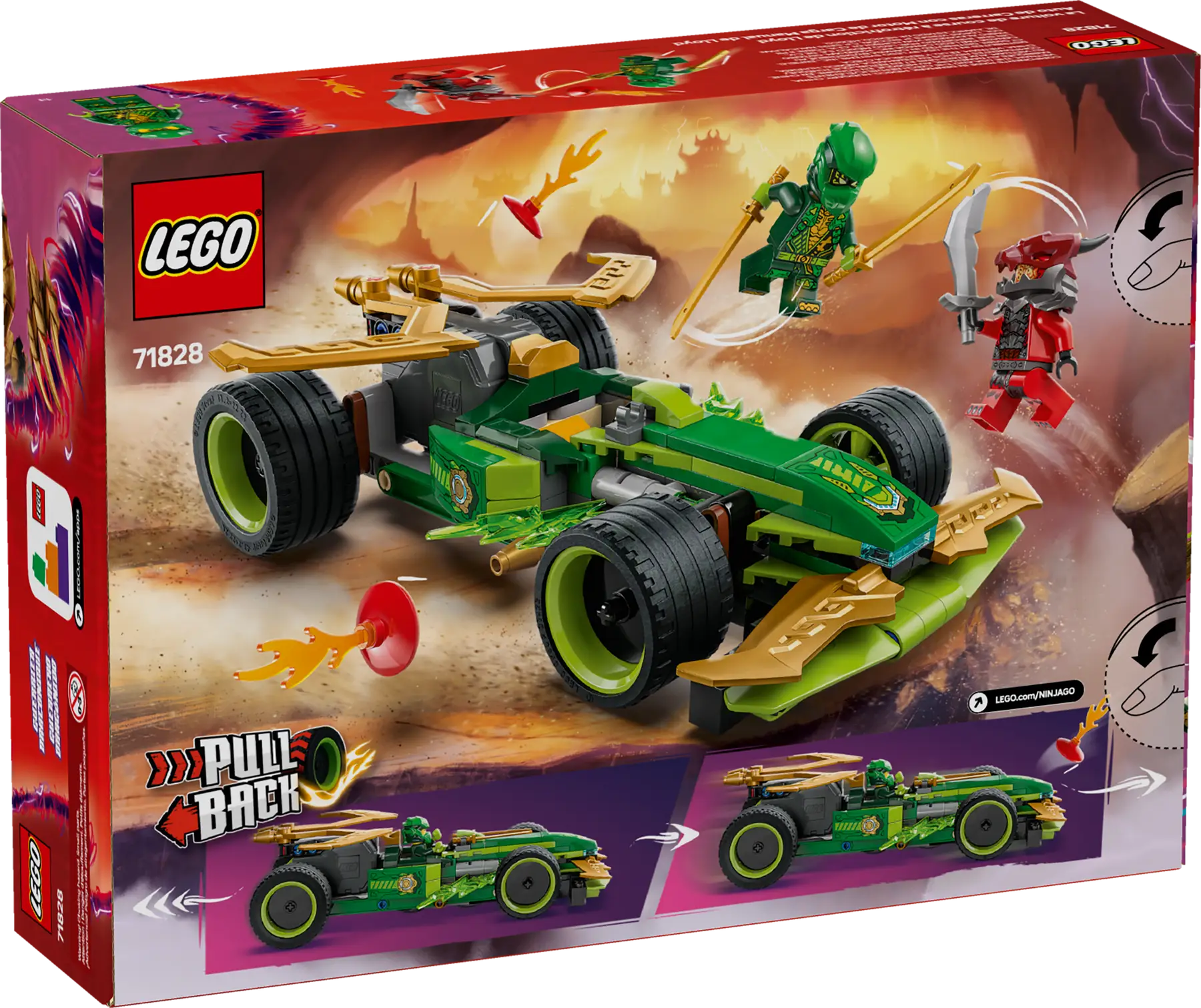 Lego Lloyd's Pull-Back Race Car (71828)