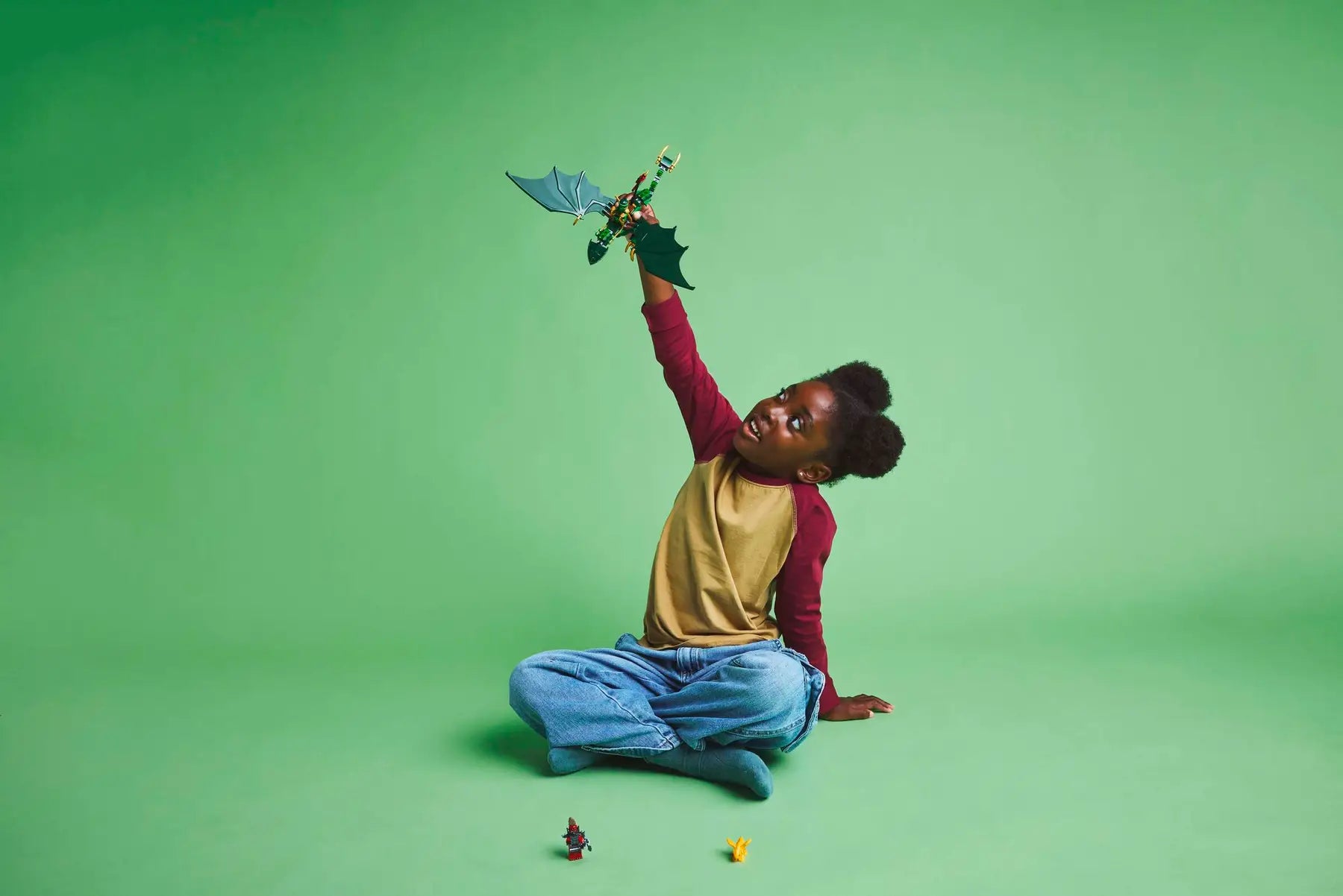 Lego Lloyd's Green Forest Dragon (71829)