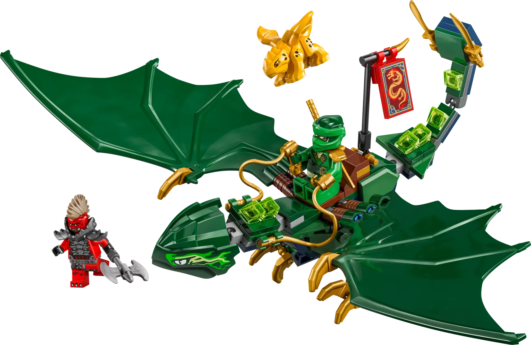 Lego Lloyd's Green Forest Dragon (71829)