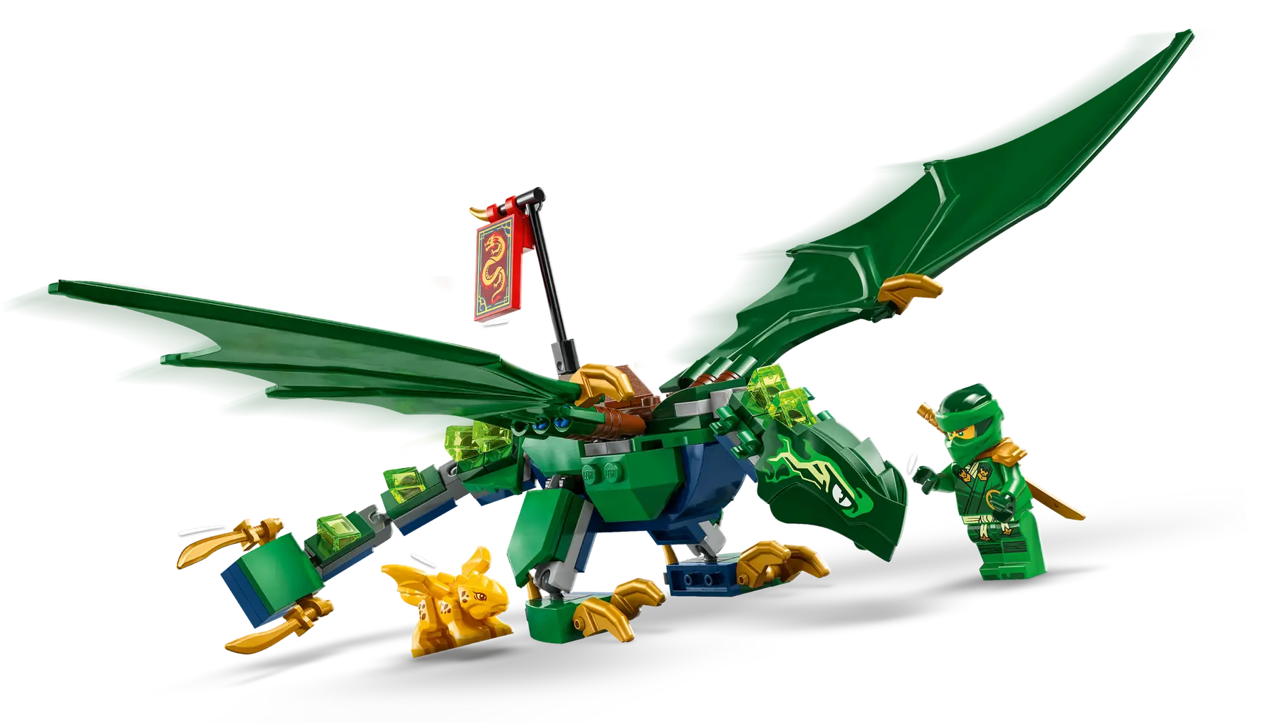 Lego Lloyd's Green Forest Dragon (71829)