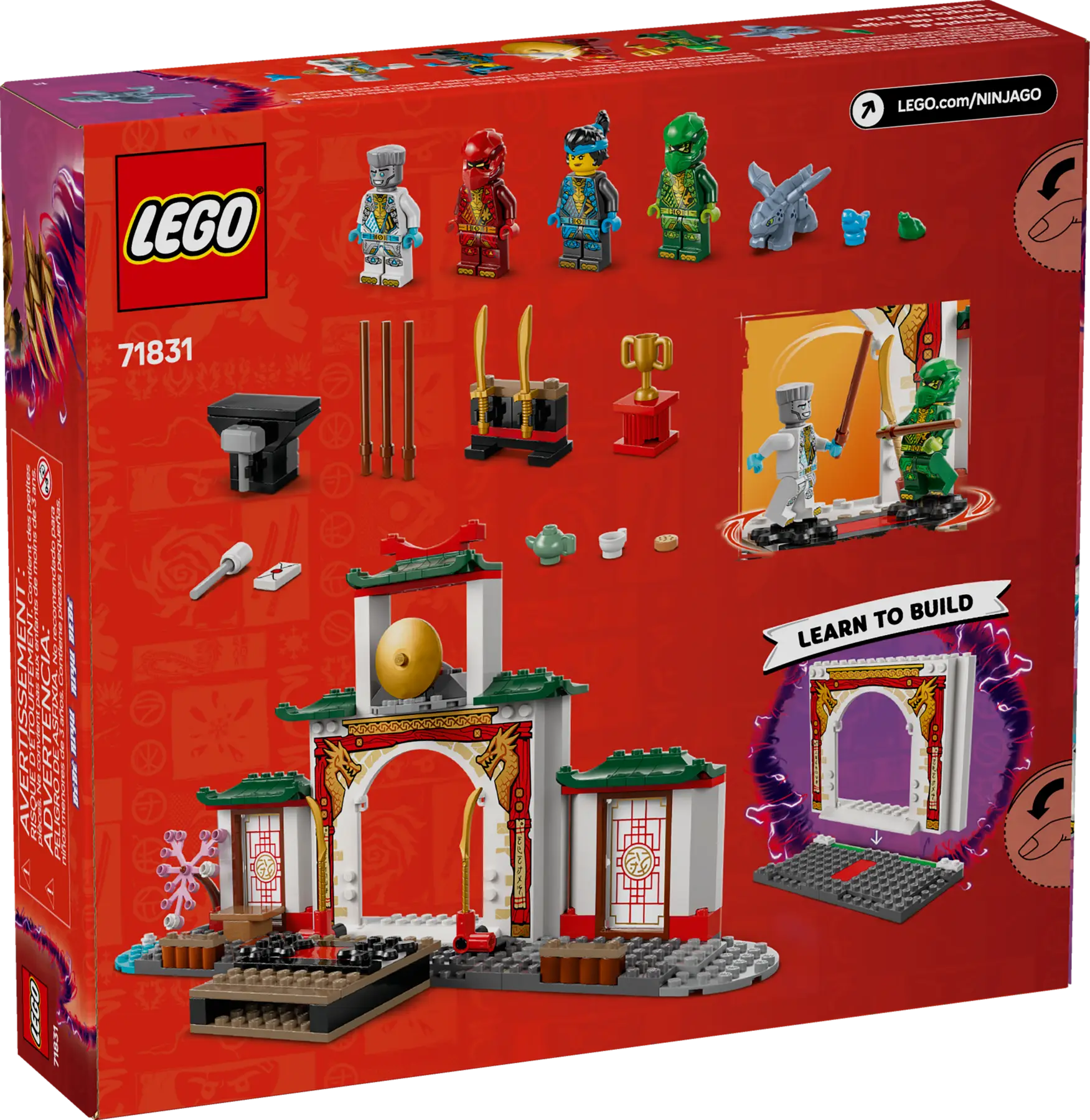Lego Ninja Spinjitzu Temple (71831)