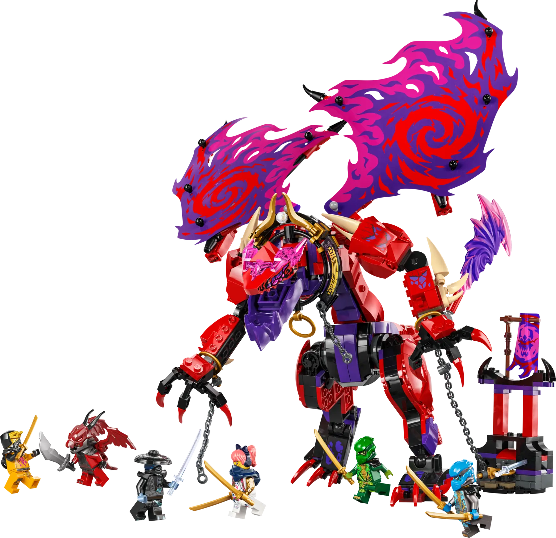 Lego Thunderfang Dragon of Chaos (71832)
