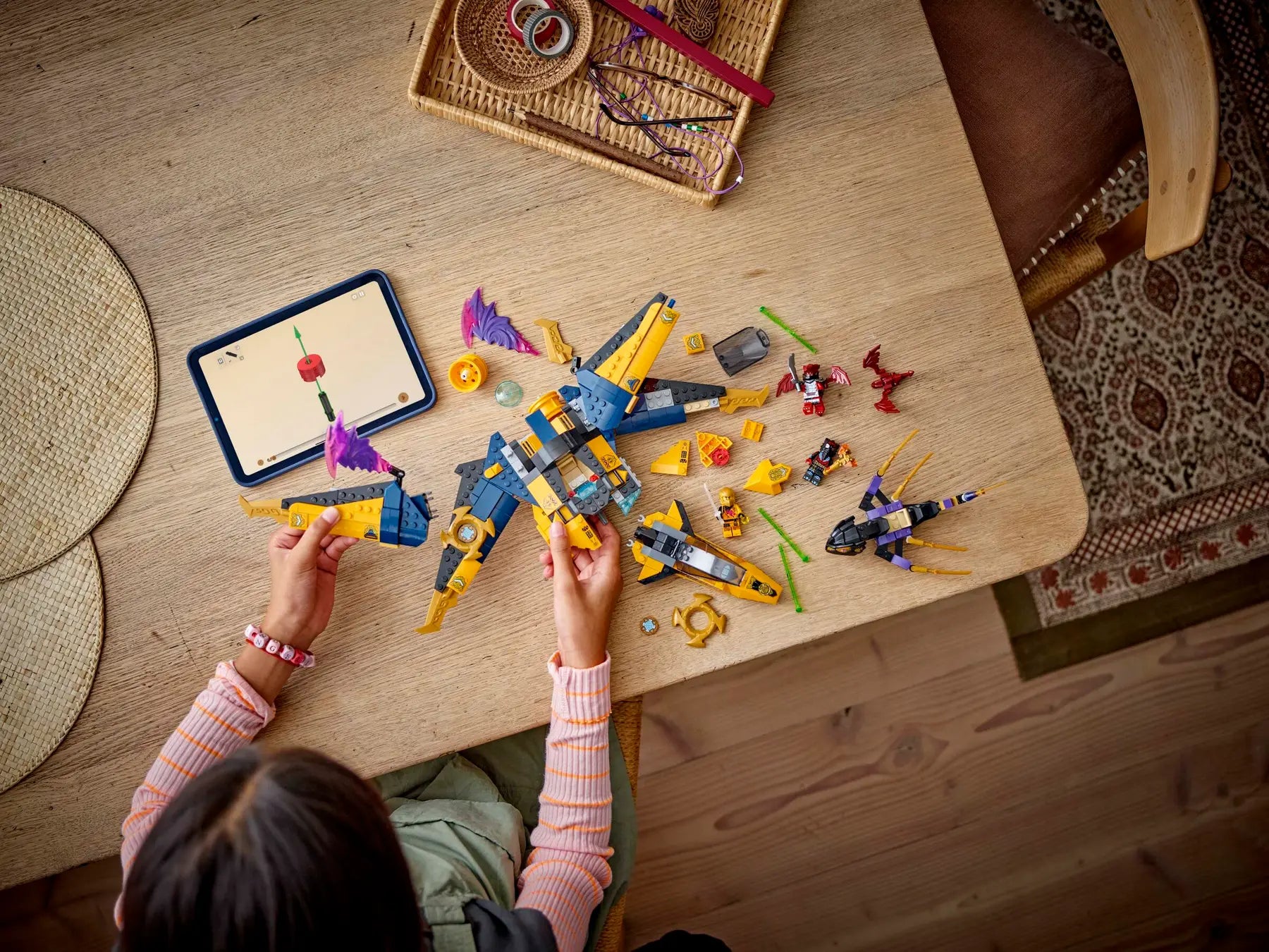 Lego Ras and Arin's Super Storm Jet (71833)