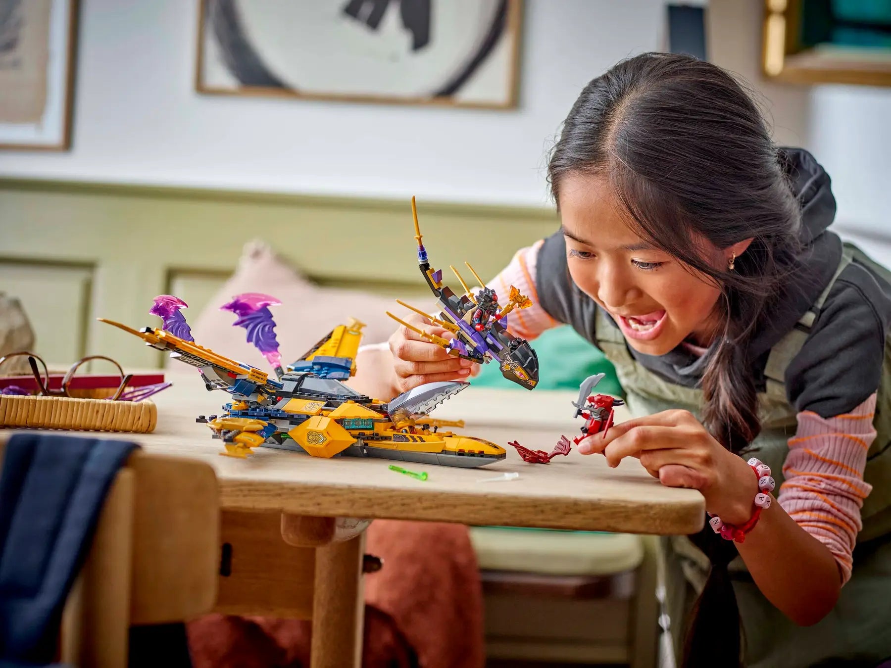 Lego Ras and Arin's Super Storm Jet (71833)