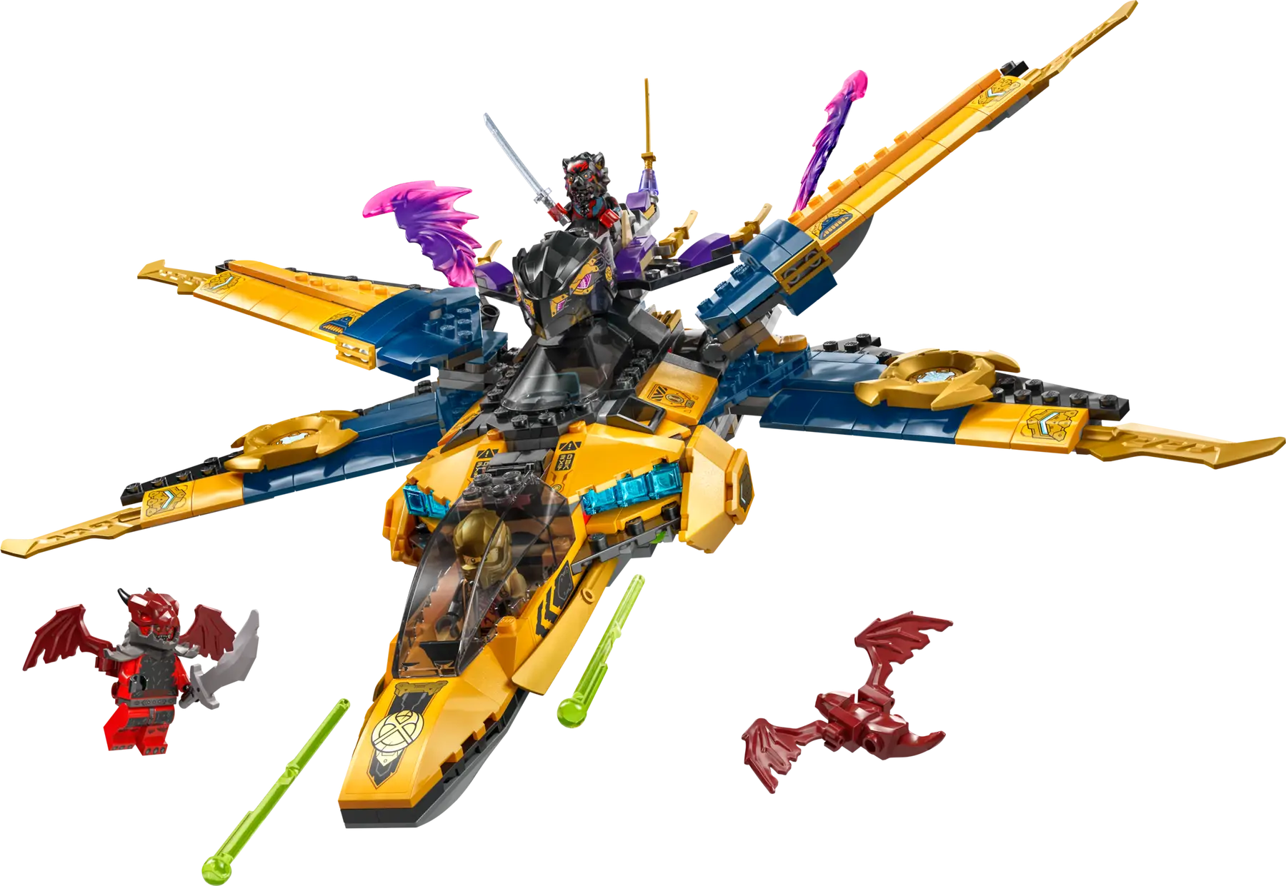 Lego Ras and Arin's Super Storm Jet (71833)