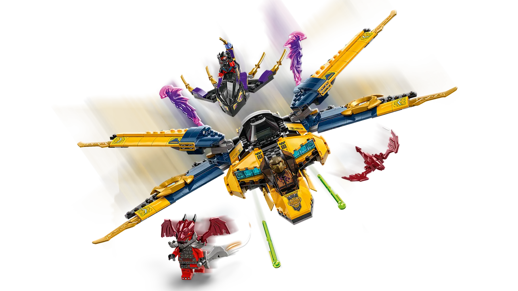 Lego Ras and Arin's Super Storm Jet (71833)