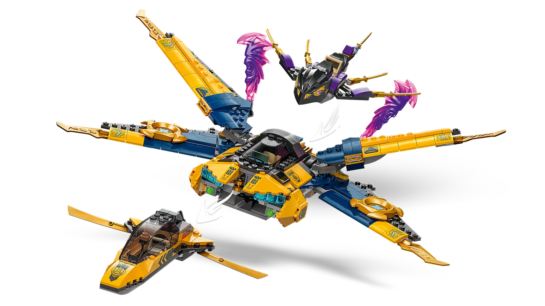 Lego Ras and Arin's Super Storm Jet (71833)