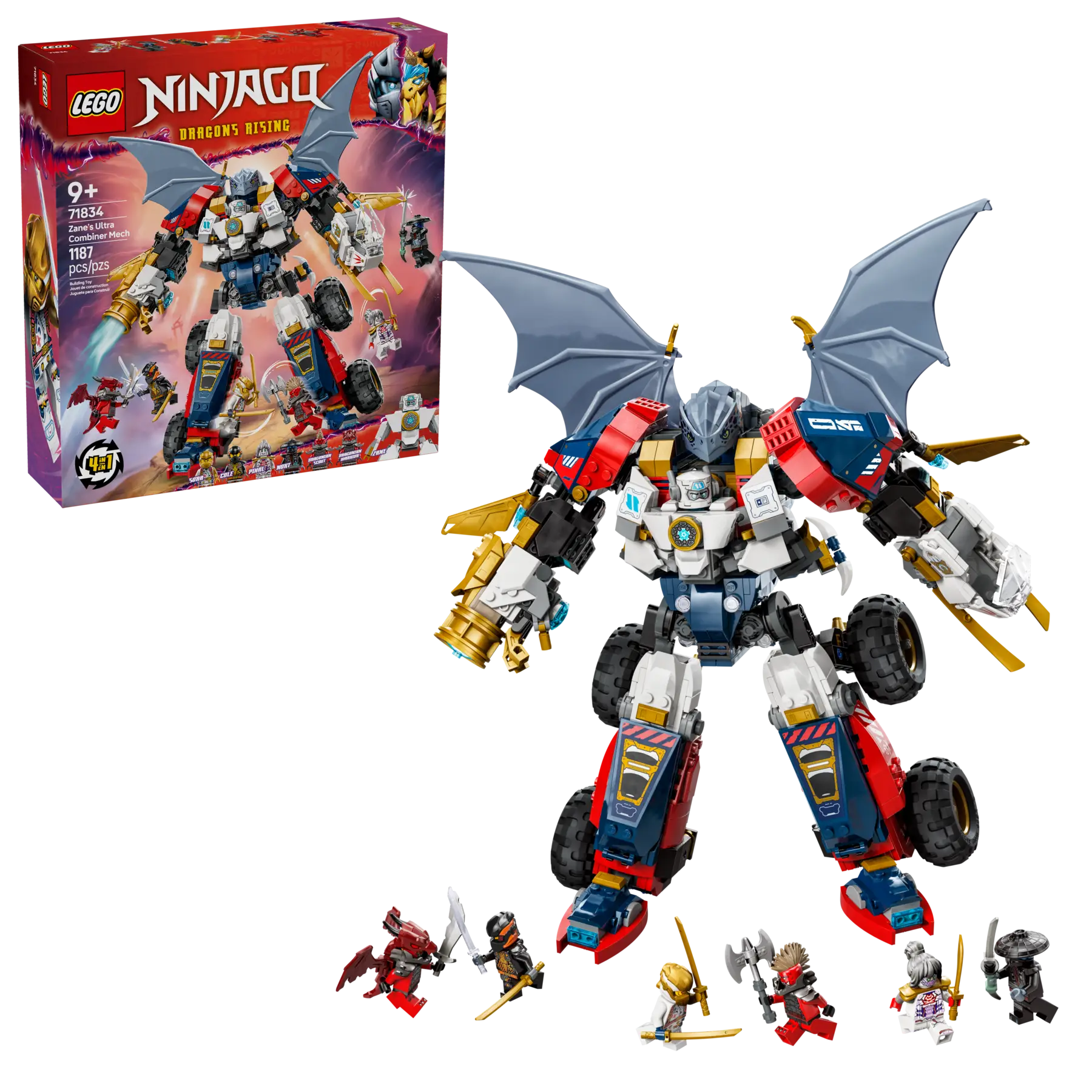 Lego Zane's Ultra Combiner Mech (71834)