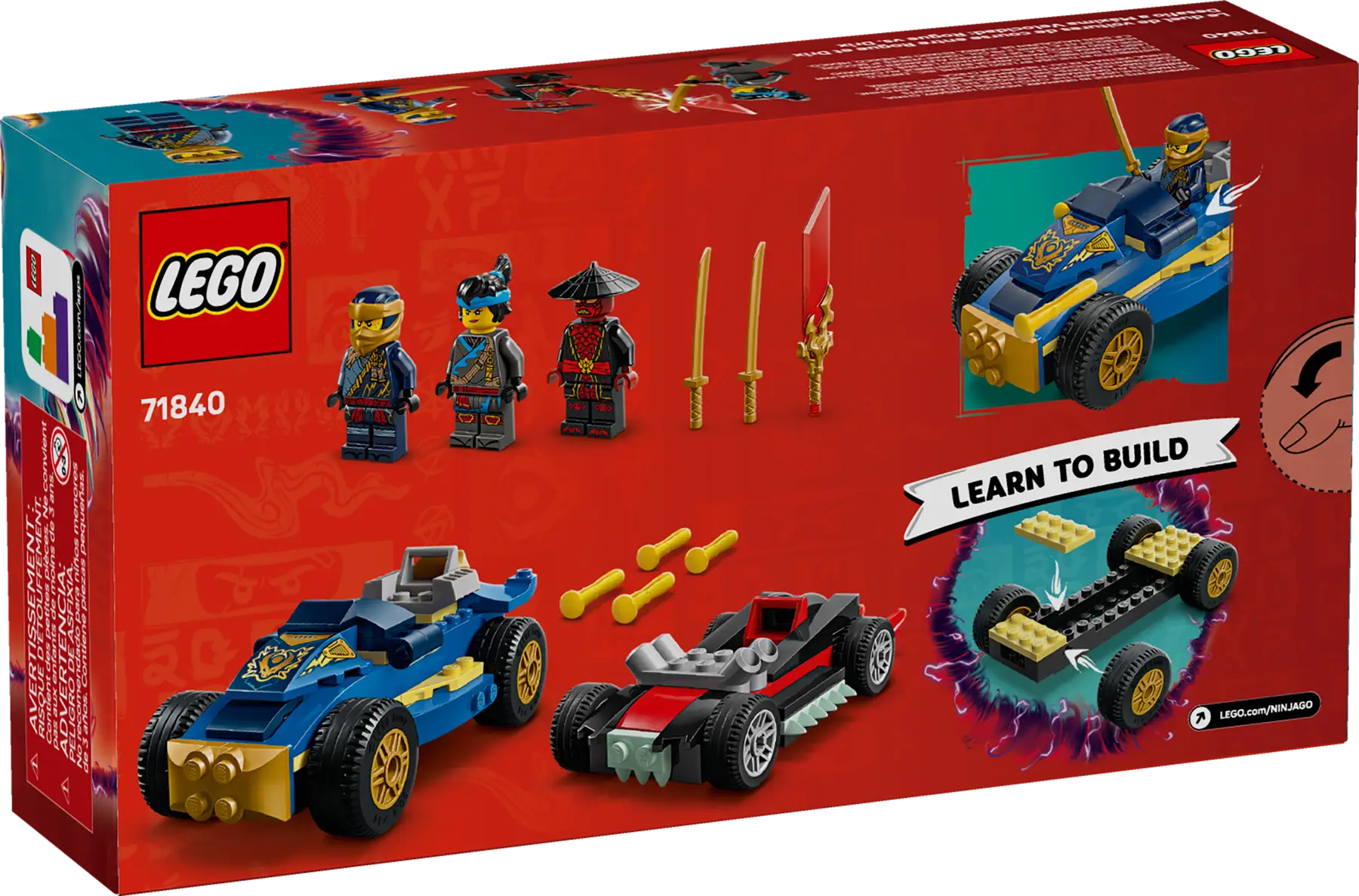 Lego Rogue vs. Drix Race Car Duel (71840)