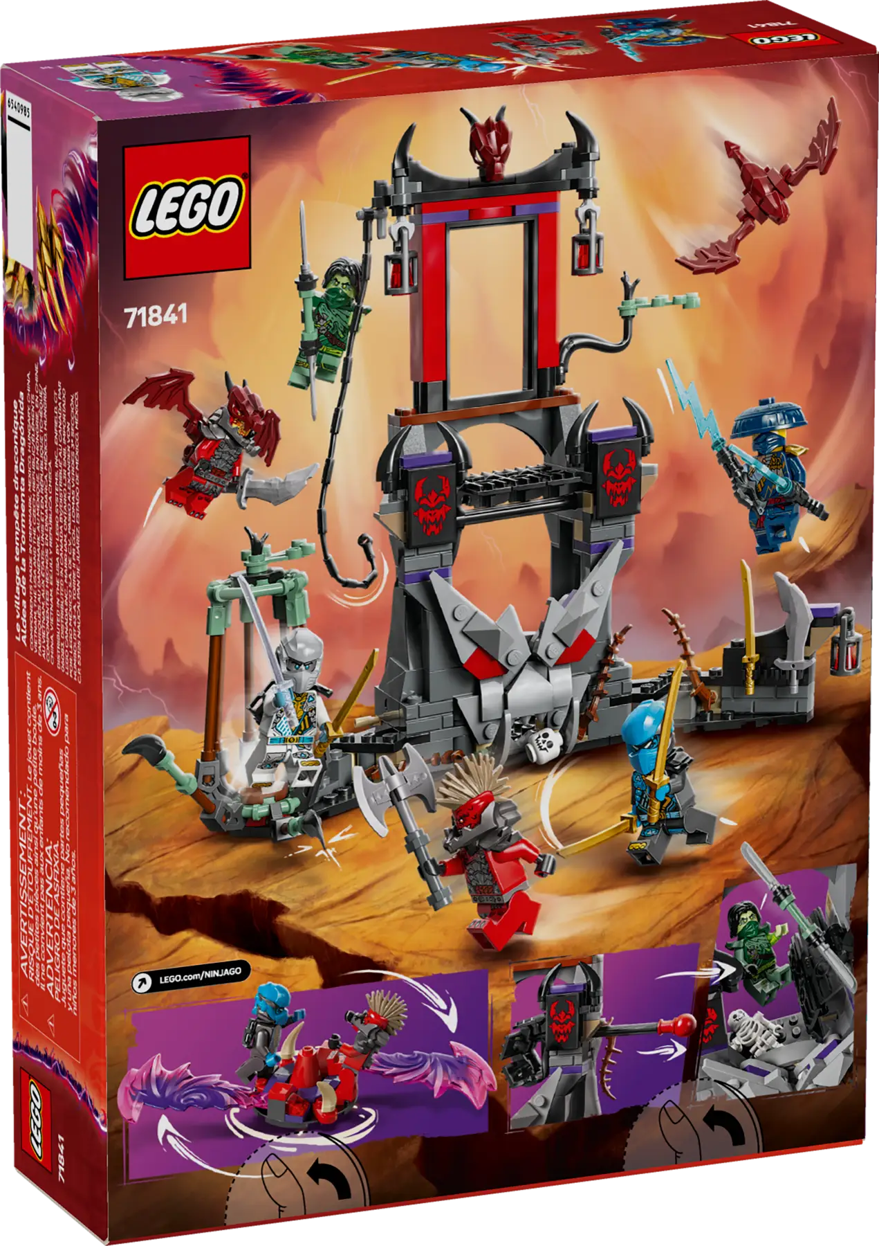Lego Dragonian Storm Village (71841)