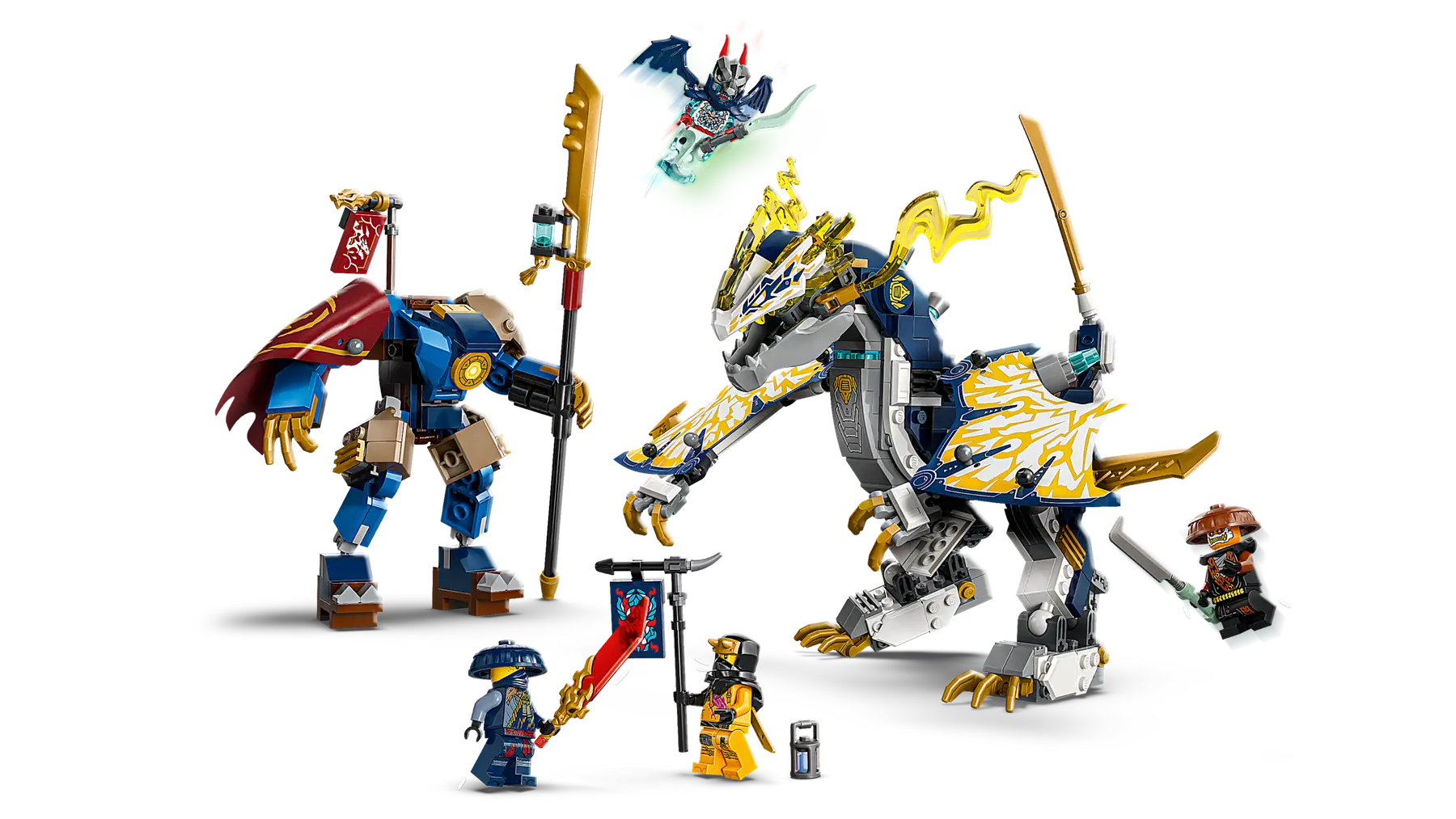 Lego Rogue's Mech Dragon Rider (71843)