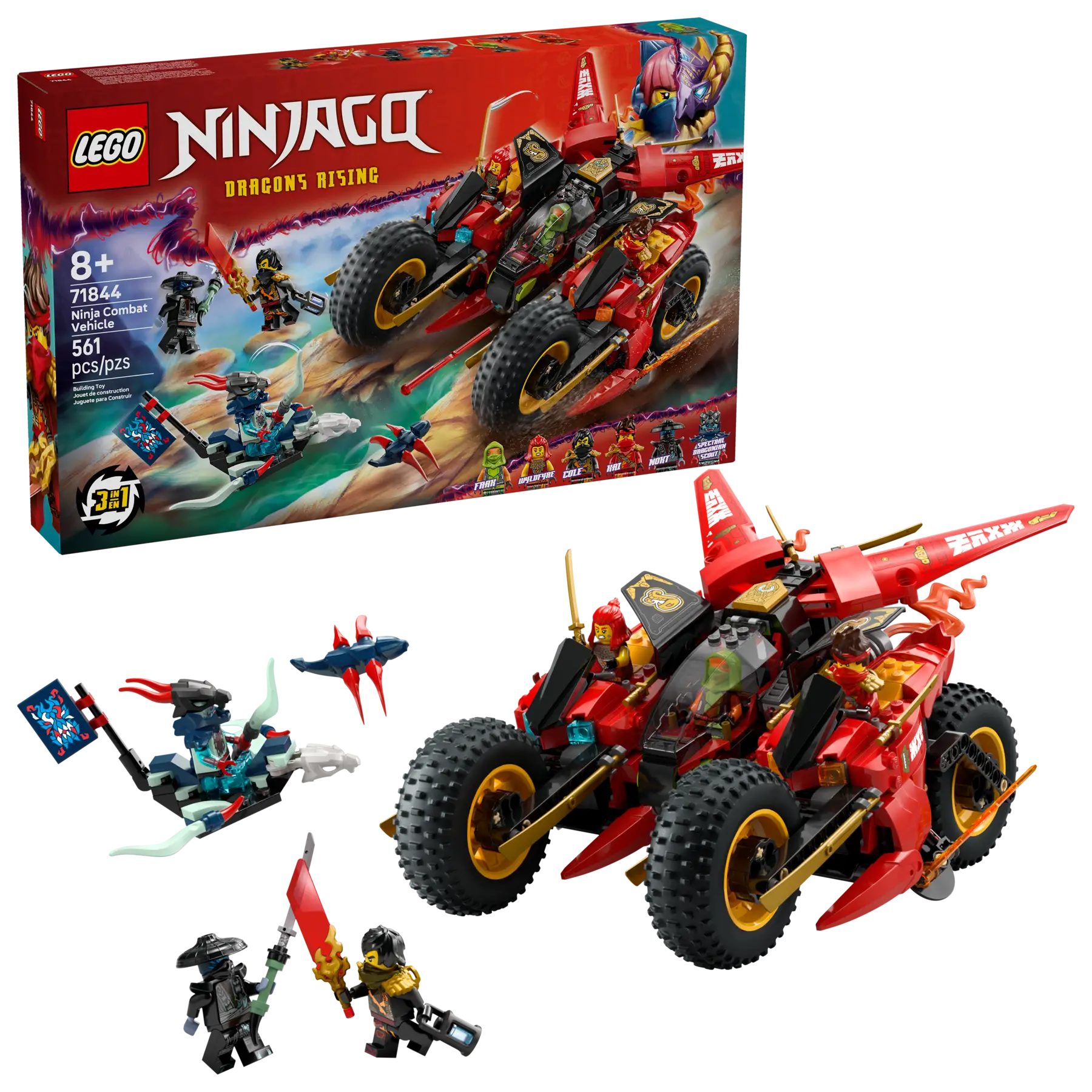 Lego Ninja Combat Vehicle (71844)
